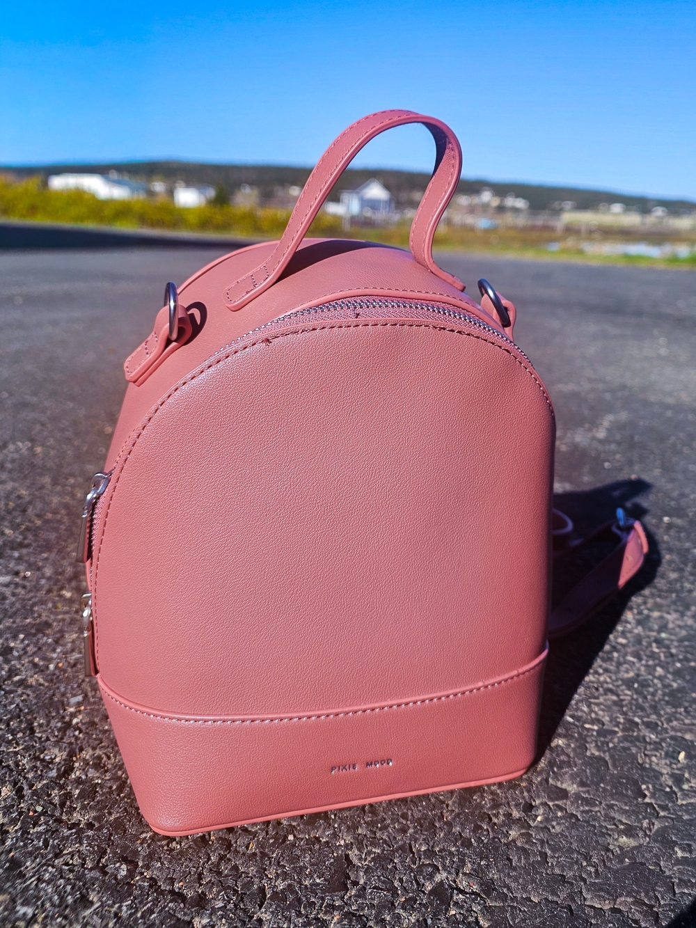 Pixie Mood Rose Pink Mini Backpack
